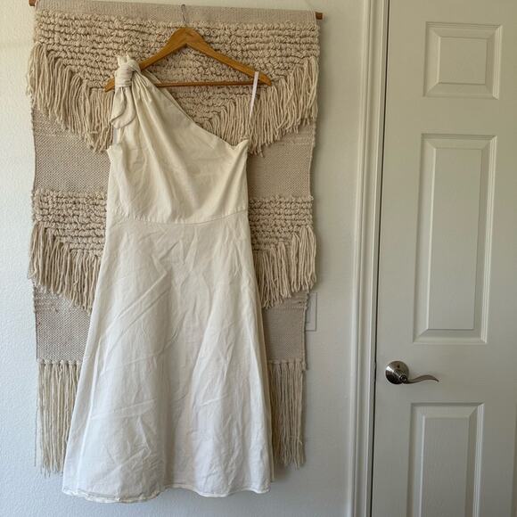 Kate Spade Twill One Shoulder Dress - Picture 1 of 7